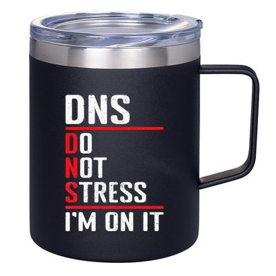 Network Administrator Network Engineer Sysadmin 12oz Stainless Steel Coffee Mug