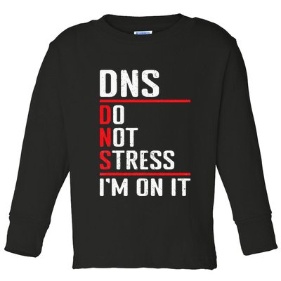 Network Administrator Network Engineer Sysadmin Toddler Long Sleeve Shirt
