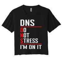 Network Administrator Network Engineer Sysadmin Women's Crop Top Tee