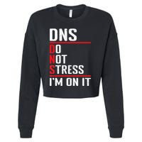 Network Administrator Network Engineer Sysadmin Cropped Pullover Crew