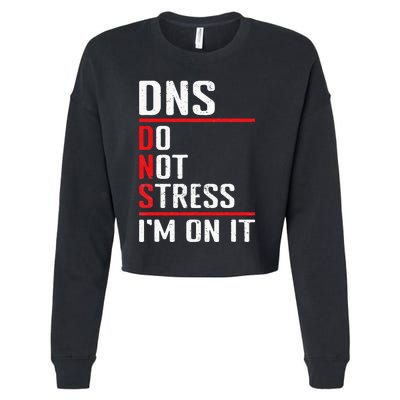 Network Administrator Network Engineer Sysadmin Cropped Pullover Crew