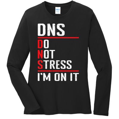 Network Administrator Network Engineer Sysadmin Ladies Long Sleeve Shirt