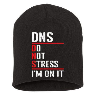Network Administrator Network Engineer Sysadmin Short Acrylic Beanie
