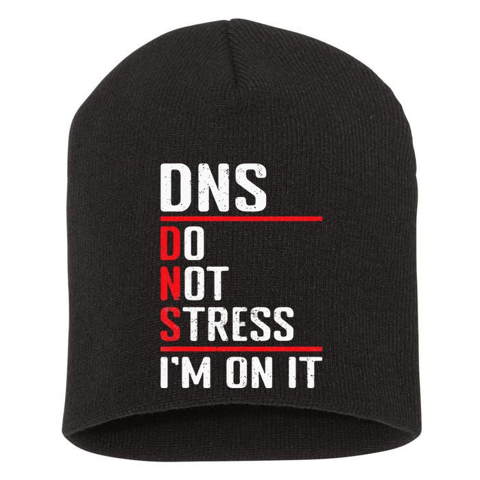 Network Administrator Network Engineer Sysadmin Short Acrylic Beanie