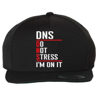 Network Administrator Network Engineer Sysadmin Wool Snapback Cap