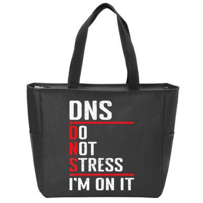 Network Administrator Network Engineer Sysadmin Zip Tote Bag