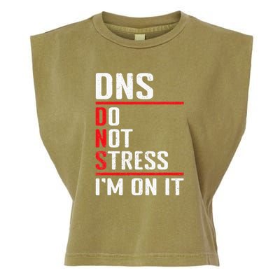Network Administrator Network Engineer Sysadmin Garment-Dyed Women's Muscle Tee
