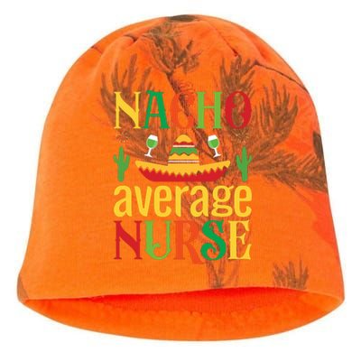 Nacho Average Nurse Kati - Camo Knit Beanie