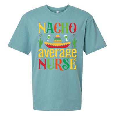 Nacho Average Nurse Sueded Cloud Jersey T-Shirt