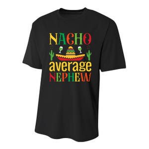 Nacho Average Nephew Youth Performance Sprint T-Shirt