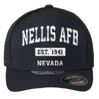 Nellis Afb Nevada Nv Vintage Sports Established Flexfit Unipanel Trucker Cap