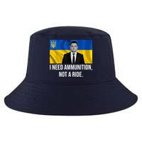 Need Ammunition Not A Ride Ukraine President Cool Comfort Performance Bucket Hat