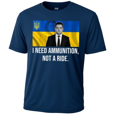 Need Ammunition Not A Ride Ukraine President Performance Shirt