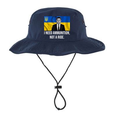 Need Ammunition Not A Ride Ukraine President Bucket Hat
