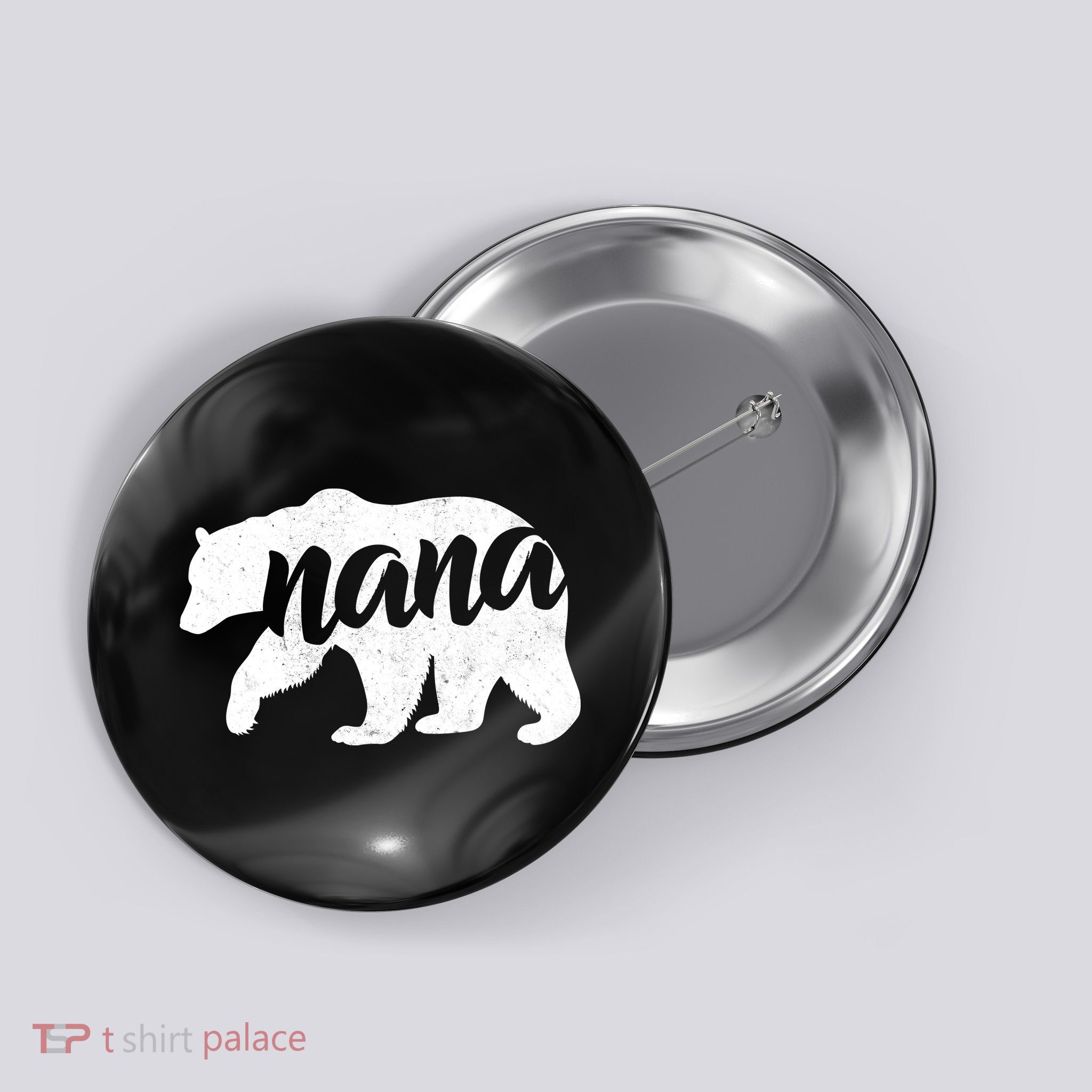 Nana Bear Button