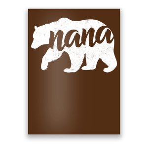 Nana Bear Poster