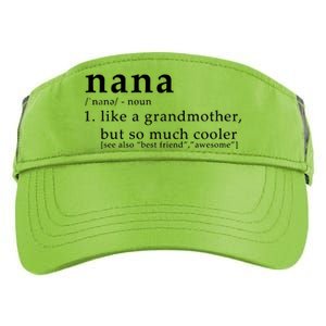 Nana Definition Like A Grandmother Adult Drive Performance Visor