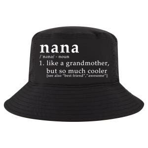 Nana Definition Like A Grandmother Cool Comfort Performance Bucket Hat