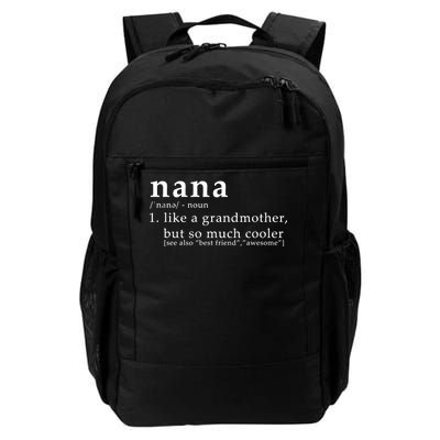 Nana Definition Like A Grandmother Daily Commute Backpack