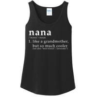 Nana Definition Like A Grandmother Ladies Essential Tank