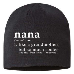 Nana Definition Like A Grandmother Sustainable Beanie