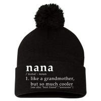 Nana Definition Like A Grandmother Pom Pom 12in Knit Beanie