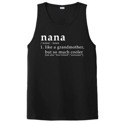 Nana Definition Like A Grandmother PosiCharge Competitor Tank