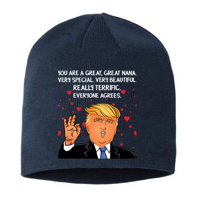 Nana Donald Trump Sustainable Beanie