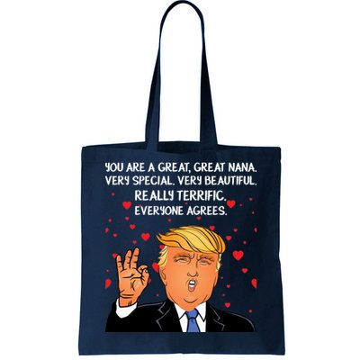 Nana Donald Trump Tote Bag