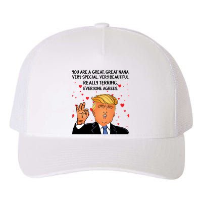 Nana Donald Trump Yupoong Adult 5-Panel Trucker Hat