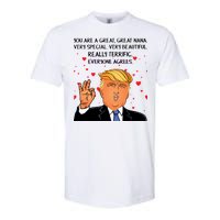 Nana Donald Trump Softstyle CVC T-Shirt