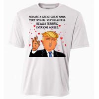 Nana Donald Trump Cooling Performance Crew T-Shirt