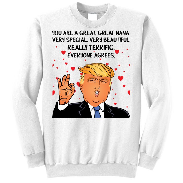 Nana Donald Trump Sweatshirt