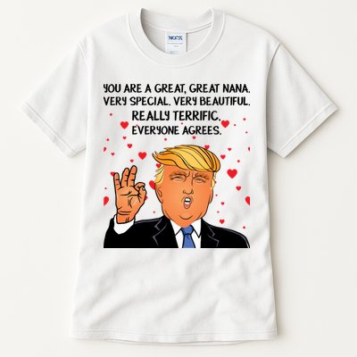 Nana Donald Trump Tall T-Shirt