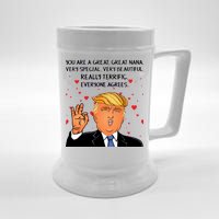 Nana Donald Trump Beer Stein