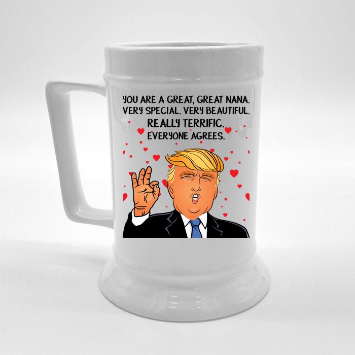 Nana Donald Trump Beer Stein