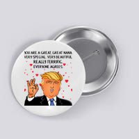 Nana Donald Trump Button