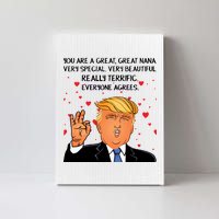 Nana Donald Trump Canvas