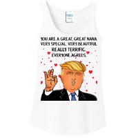 Nana Donald Trump Ladies Essential Tank