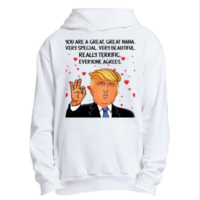 Nana Donald Trump Urban Pullover Hoodie