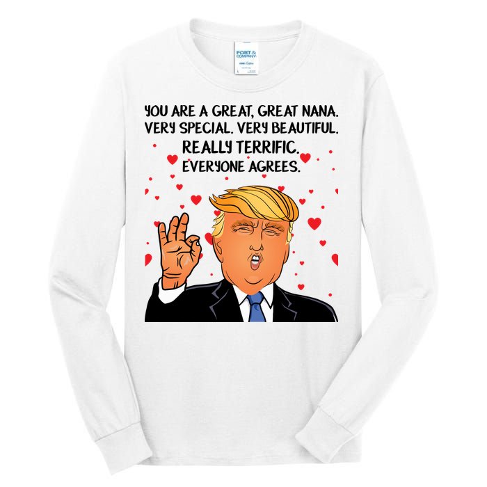 Nana Donald Trump Tall Long Sleeve T-Shirt