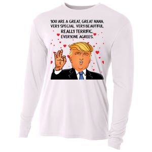 Nana Donald Trump Cooling Performance Long Sleeve Crew