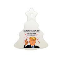 Nana Donald Trump Ceramic Tree Ornament