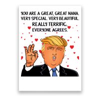 Nana Donald Trump Poster