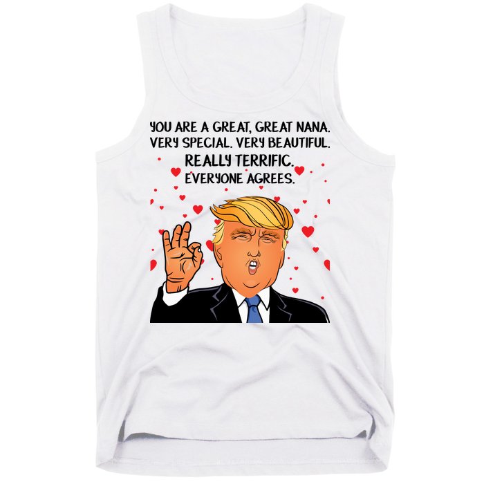 Nana Donald Trump Tank Top