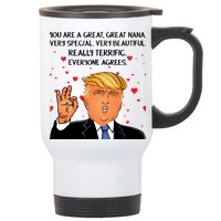 Nana Donald Trump Stainless Steel Travel Mug