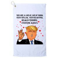 Nana Donald Trump Platinum Collection Golf Towel