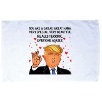 Nana Donald Trump Microfiber Hand Towel