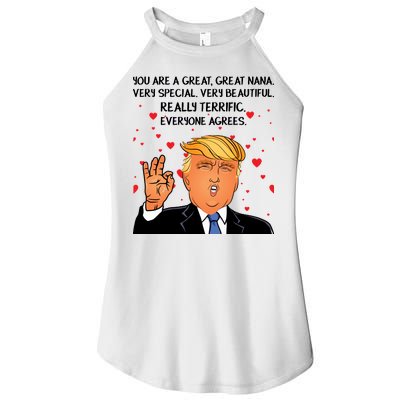 Nana Donald Trump Women's Perfect Tri Rocker Tank