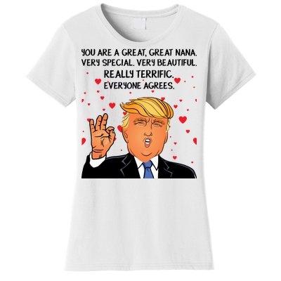 Nana Donald Trump Women's T-Shirt